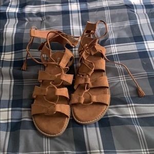 Brown Gladiator Sandals